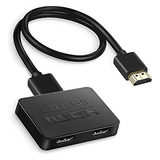  Divisor Hdmi 1 A 2 Con Cable Hdmi De 4ft 