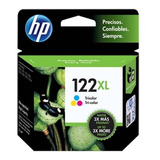 Cartucho De Tinta Hp Original 122xl Color Ch564hl