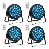 Par De Luces Led Rgbw De 160 W, Luces Led De Escenario, Cont