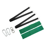 Kit De Alças De Rede Tree Swing Hanging Straps Mosquetão 100