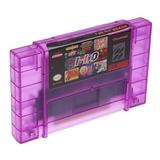 Cartucho Multiple 110 Juegos En 1 P/ Super Nintendo Snes  