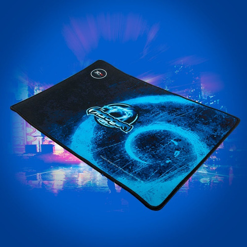 Mouse Pad Gamer Hidrogen M 40,5 X 28,5cm 3dfx Mlab Color Azul