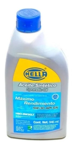 Aceite Sintetico Hella 5w30 