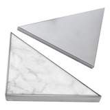 Rejilla Piso Ducha Acero Inox Triangular Dhinox 28x 20x 20cm