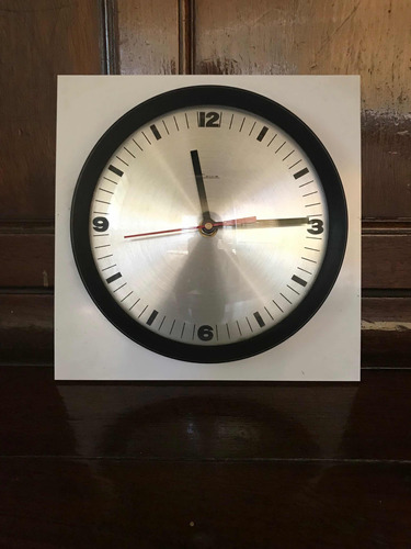 Reloj Analógico De Pared, Vintage Años 70 Funciona