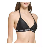 Calvin Klein Top De Baño De Mujer - Negro 100% Original