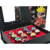 10 Piezas Akatsuki Miembro Anillo Cosplay Anime Naruto