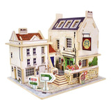 1/24 Diy Miniatura Casa De Muebles 3d Desmontables