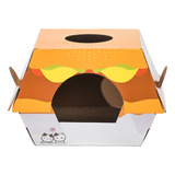 Casa De Cartón Corrugado Para Gatos, Cama Para Gatos, Hambur