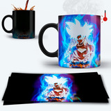 Taza Magica Dragpn Ball Goku Ultra Instinto 325ml Super