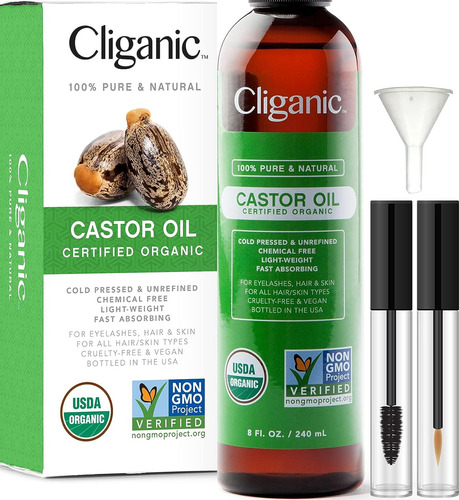 Cliganic Organic Castor Oil 240ml