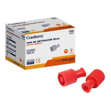 Tapa Obturacion Roja Macho-hembra Cranberry Cajax100