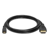 Cable Hdmi 2m De Alta Velocidad Hdmi A Micro Hdmi Macho