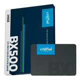 Disco Sólido Ssd Interno Crucial Ct240bx500ssd1 240gb Negro