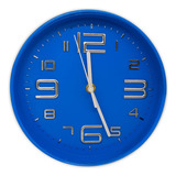 Reloj De Pared Analógico De Pvc, 20 Cm Diámetro, 12719