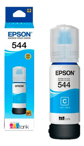 Tinta Epson T544 Cyan Cian Original L1110 L1210 L3150 L3250