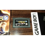 Fantastic 4 Flame On,game Boy Advance,caja Y Folleto.