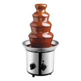 Fuente De Chocolate Fondue Hemoton 5 Niveles Acero Inoxidabl