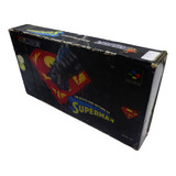 Só Caixa The Death Of Superman Super Famicom Snes