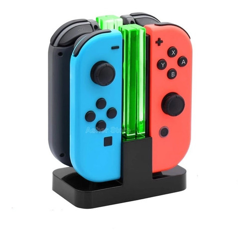 Estación De Carga 4 Puestos Compatible Joycon N Switch