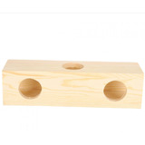 Extensión De Casa De Tubo De Madera Hamster Tunnel Para Entr