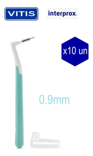 Cepillo Interprox Plus 0.9mm Pack X10 Unidades