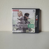 Metal Gear Solid 3d Snake Eater - Juego Original 3ds
