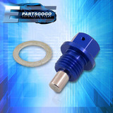 For Honda M14 X 1.5  Blue Jdm Magnetic Oil Pan Drain Plu Aac