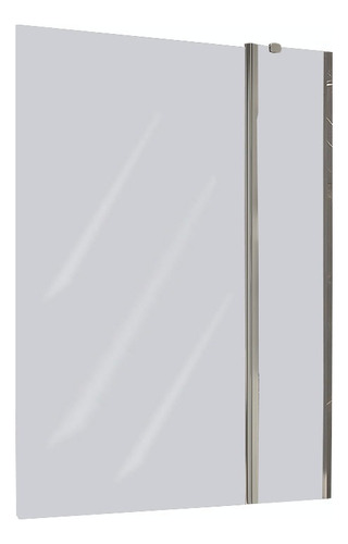Mampara Gloa Rebatible Mrt-1041 1.40 X 1.05 Para Bañera Transparente