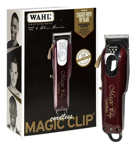 Máquina De Corte Prof. Wahl Inalámbrica Magic Clip 5 Star.