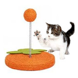 Juguete Rascador Interactivo Para Gato Antiestrés Mascotas
