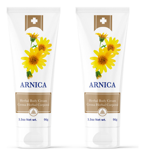  Arnica | Bálsamo Crema Herbal Corporal Multiusos | 96g (x2)