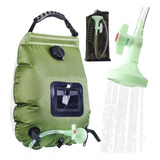 Ducha Portatil Regadera Camping Con Termometro 20l