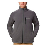 Columbia Campera Outdoor Hombre Polar Fast Trek Gris Ras