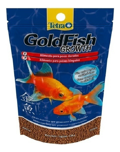 Tetra Goldfish Growth 40gr Rápido Crecimiento Agua Fría Poly
