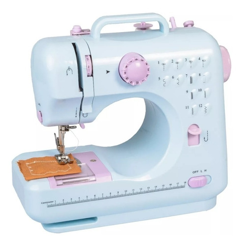 Maquina De Coser Mini Multifuncional Con Luz Portatil 220v