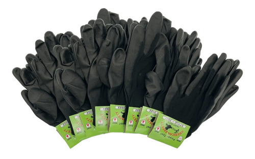 12 Pares Guantes De Trabajo Multiuso Antideslizante 101764