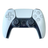 Controle Ps5 Dualsense Sem Fio Branco Novo Lacrado