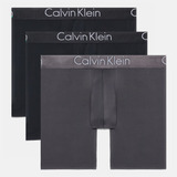 Boxer Calvin Klein Microfibra 3 Piezas Original Talla M