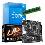 Actualizacion Pc Intel I5 12400 + Mother H610 + 16gb - Combo