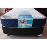 Colchon Alta Densidad 1 Plaza 17kg/m3 Garantia Envio