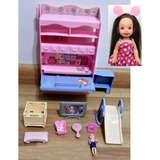 Barbie Kelly Con Dormitorio Y Accesorios Original