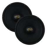 2 Woofers 10 Polegadas 8 Ohms E-510 Lc Eros 1000 Rms Par