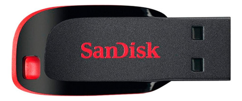 Pendrive Sandisk Cruzer Blade 128 Gb Usb 2.0 Flash Drive