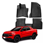 Jogo Tapete Bandeja 4pç Fiat Toro Ultra 2019-2023 Original