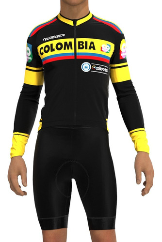 Uniforme Ciclismo Jersey Colombia 2328+ Pant Corto