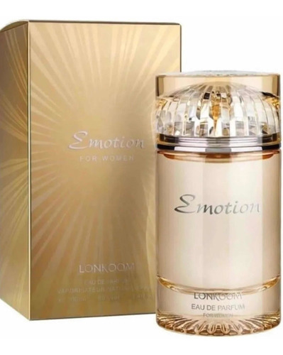 Perfume Lonkoom Emotion Gold Eau De Parfum Feminino - 100ml