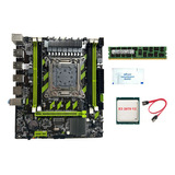 Placa Base X79g+cpu E5 2670 V2+4g Ddr3 1600 Mhz+cable T