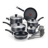 Juego Completo Cocina T-fal 14 Piezas Batería New Platinum