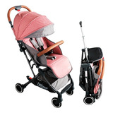 Coche Para Bebe Tipo Maleta Sprint Flex Bebesit Mimaitos Color Rosa